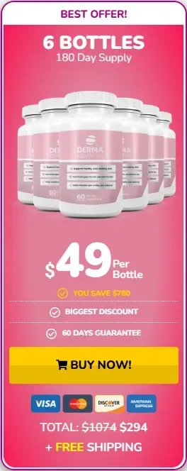 Derma Essential - 6 Bottles pricing