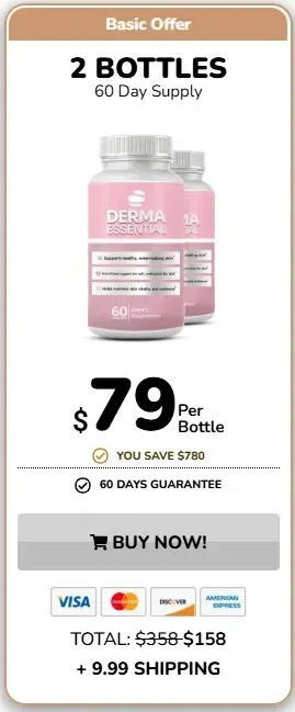 Derma Essential- 2 Bottle pricing